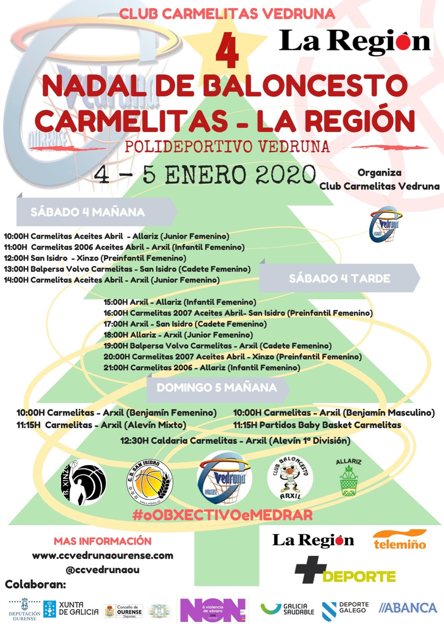 Lee más sobre el artículo 4º Nadal de Baloncesto Carmelitas – La Región