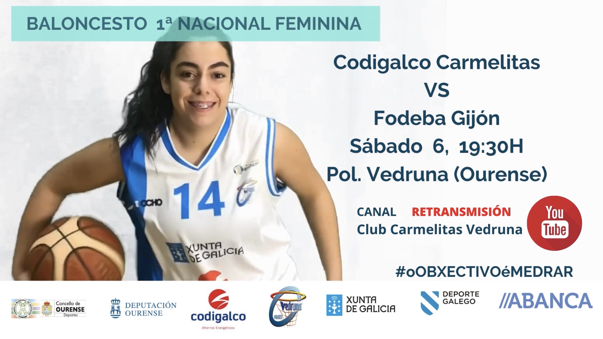 Lee más sobre el artículo El Codigalco Carmelitas recibe al Fodeba Gijón este sábado en el Vedruna desde las 19:30h